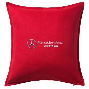 AMG Mercedes, Sofa cushion RED 50x50cm includes filling