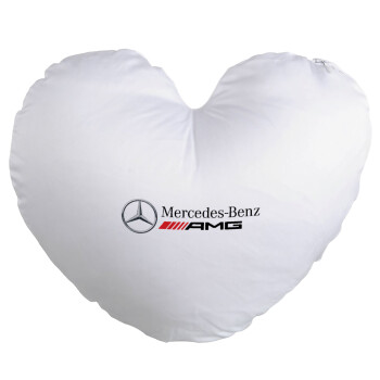 AMG Mercedes, Μαξιλάρι καναπέ καρδιά 40x40cm περιέχεται το  γέμισμα