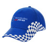 Adult Ultimate BLUE RACING Cap, (100% COTTON DRILL, ADULT, UNISEX, ONE SIZE)