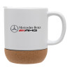 Ceramic coffee mug Cork (MAT), 330ml (1pcs)