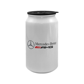 AMG Mercedes, Κούπα ταξιδιού μεταλλική με καπάκι (tin-can) 500ml