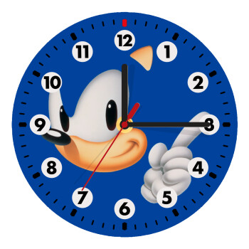 Sonic, Ρολόι τοίχου ξύλινο (20cm)
