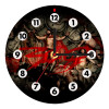 Wooden wall clock (20cm)