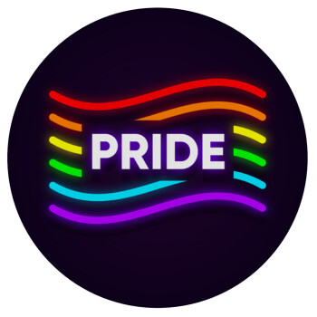 Pride , Mousepad Στρογγυλό 20cm