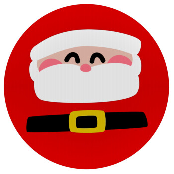 Simple Santa, Mousepad Round 20cm