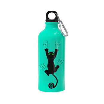 cat grabbing, Water bottle 600ml