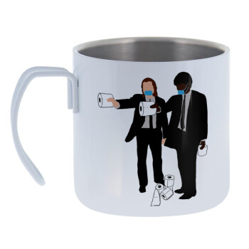 Pulp Fiction 3 meter away, Mug Stainless steel double wall 400ml