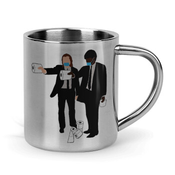 Pulp Fiction 3 meter away, Mug Stainless steel double wall 300ml