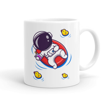Μικρός αστροναύτης θάλασσα, Ceramic coffee mug, 330ml (1pcs)