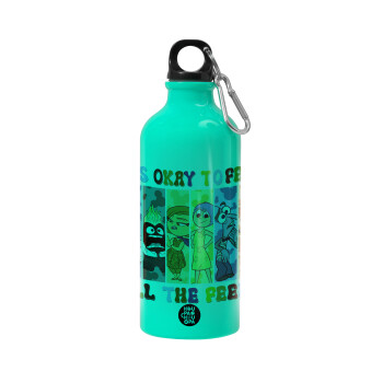 Inside Out It's Okay To Feel All The Feels , Water bottle 600ml