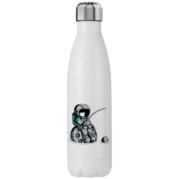 Little astronaut fishing, Stainless steel, double-walled, 750ml