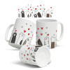 Ceramic coffee mug, 330ml (1pcs)