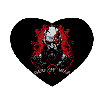 God of war, Mousepad καρδιά 23x20cm