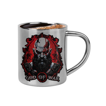 God of war, Double-wall metal cup for espresso (220ml)