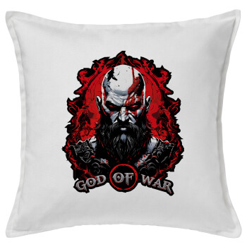 God of war, Sofa cushion White 50x50cm includes filling