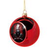 Christmas tree ball Red 8cm