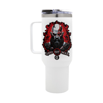 God of war, Mega Tumbler με καπάκι, διπλού τοιχώματος (θερμό) 1,2L