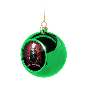 God of war, Green Christmas tree ornament ball 8cm