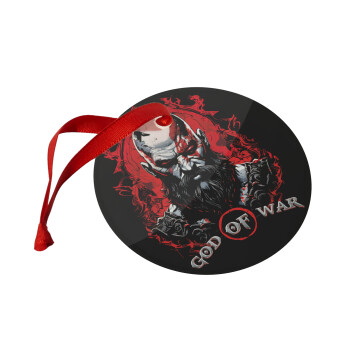 God of war, Christmas ornament glass 9cm