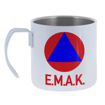 E.M.A.K., Mug Stainless steel double wall 400ml