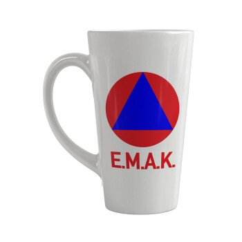 E.M.A.K., Κούπα κωνική Latte Μεγάλη, κεραμική, 450ml