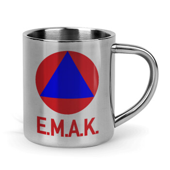 E.M.A.K., Mug Stainless steel double wall 300ml