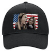 Adult Ultimate Hat BLACK, (100% COTTON DRILL, ADULT, UNISEX, ONE SIZE)