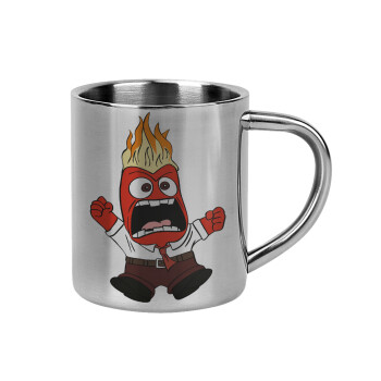 Inside Out Angry, Mug Stainless steel double wall 300ml