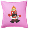 Sofa cushion Pink 50x50cm includes filling