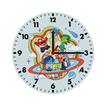 Inside Out, Wooden wall clock (20cm)