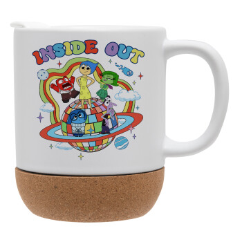Inside Out, Ceramic coffee mug Cork (MAT), 330ml (1pcs)