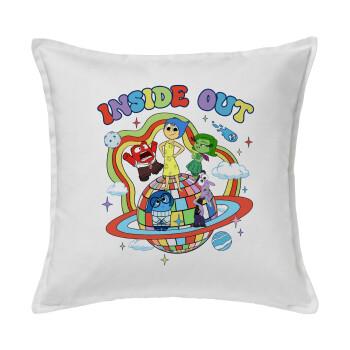 Inside Out, Sofa cushion White 50x50cm includes filling