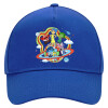 Ultimate Adult Hat BLUE, (100% COTTON DRILL, ADULT, UNISEX, ONE SIZE)