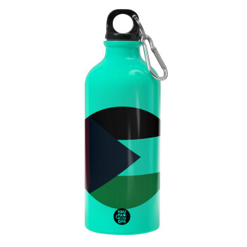 Palestine Flag, Water bottle 600ml