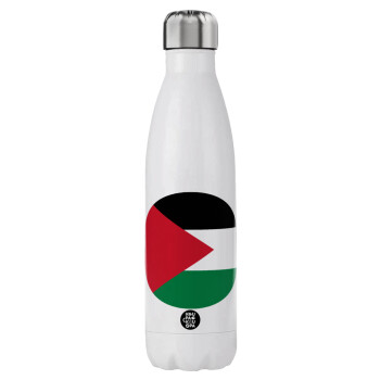 Palestine Flag, Stainless steel, double-walled, 750ml