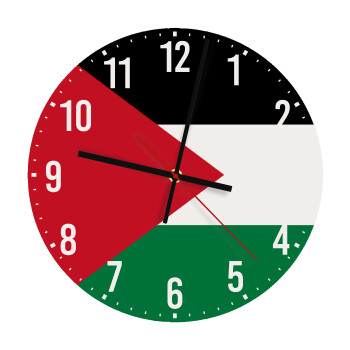 Σημαία Παλαιστίνης, Ρολόι τοίχου ξύλινο (30cm)