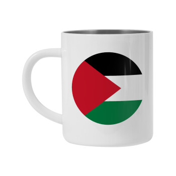 Palestine Flag, Mug Stainless steel double wall 450ml