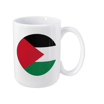 Palestine Flag, Κούπα Mega, κεραμική, 450ml