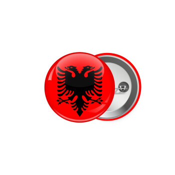 Albanian Flag, Κονκάρδα παραμάνα 5cm