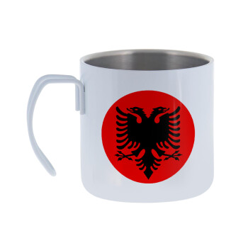 Albanian Flag, Mug Stainless steel double wall 400ml