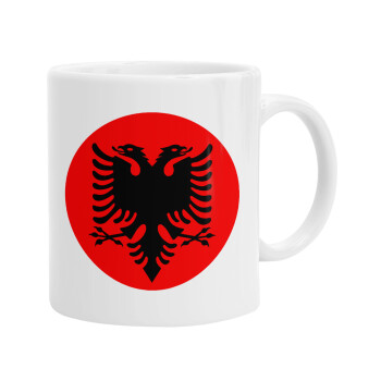 Σημαία Αλβανίας, Κούπα, κεραμική, 330ml (1 τεμάχιο)