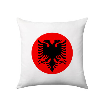 Σημαία Αλβανίας, Μαξιλάρι καναπέ 40x40cm περιέχεται το  γέμισμα