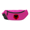 Unisex waist bag (banana) in PINK color with 2 pockets