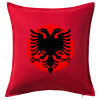 Sofa cushion RED 50x50cm includes filling