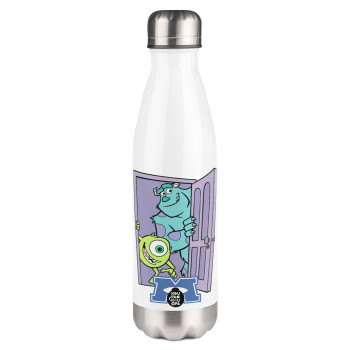 Monster inc, Metal mug thermos White (Stainless steel), double wall, 500ml