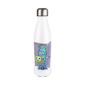 Monster inc, Metal mug thermos White (Stainless steel), double wall, 500ml