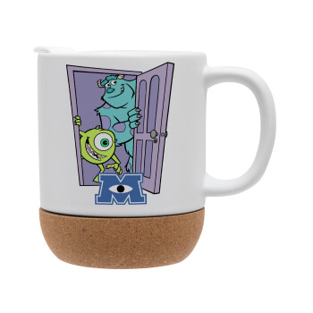 Monster inc, Ceramic coffee mug Cork (MAT), 330ml (1pcs)