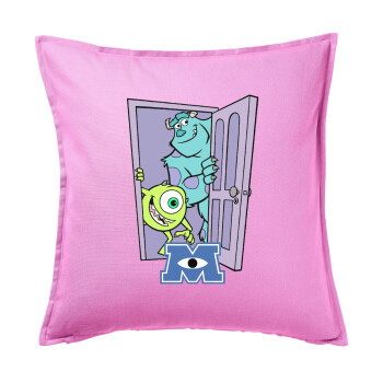 Monster inc, Sofa cushion Pink 50x50cm includes filling