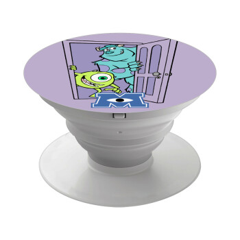 Monster inc, Phone Holders Stand  White Hand-held Mobile Phone Holder