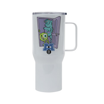 Monster inc, Mega Stainless steel Tumbler with lid, double wall 750L